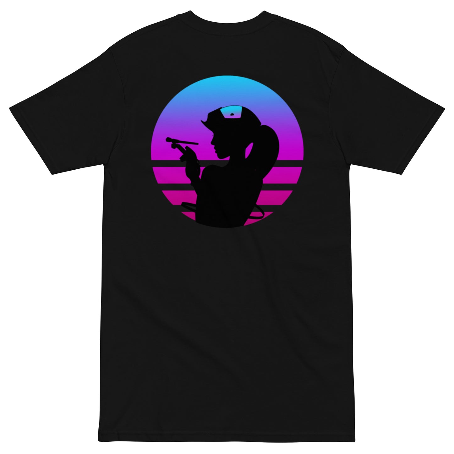 Unisex premium heavyweight tee