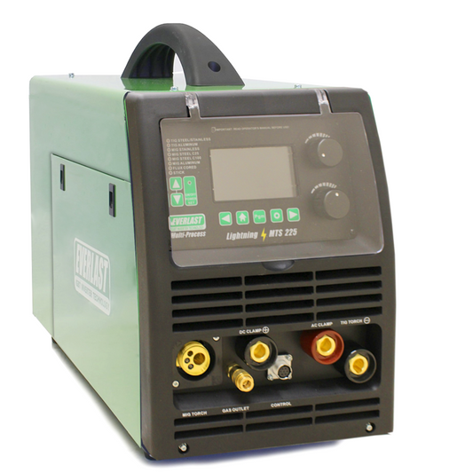 LIGHTNING MTS 225 WITH TIG PACKAGE | GMAW/ AC/DC GTAW-P/SMAW